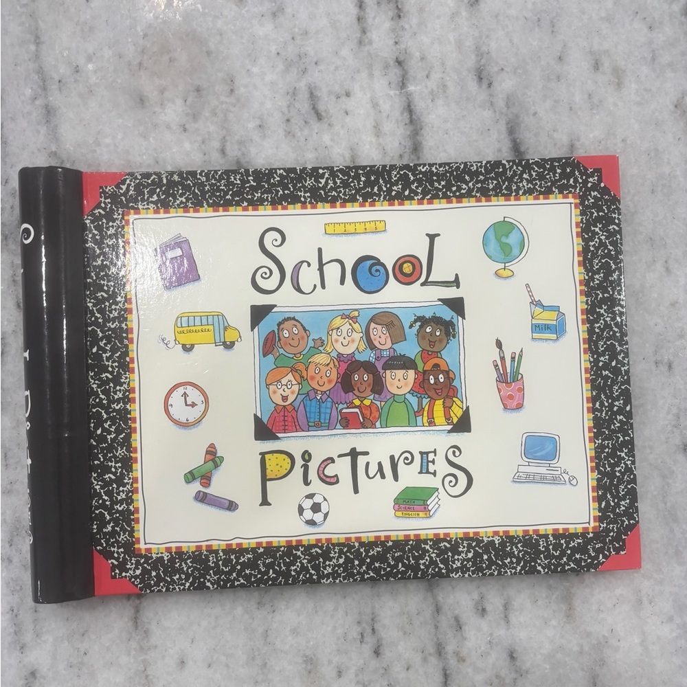 Colorful School Pictures Album